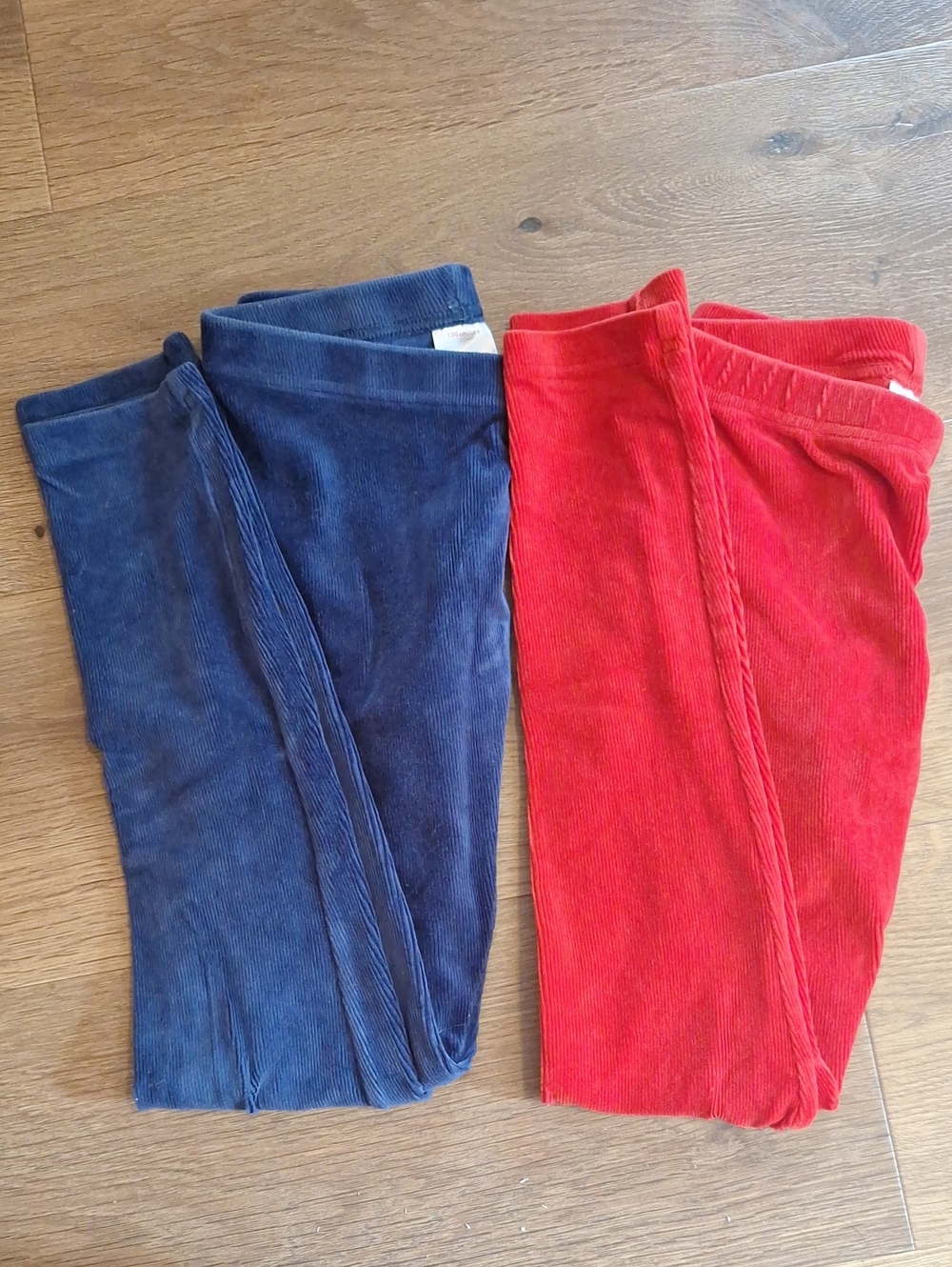 Hanna Leggings - Red and Navy